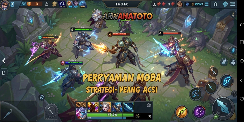 Gameplay ARWANATOTO dengan aksi seru dan strategi mendalam.