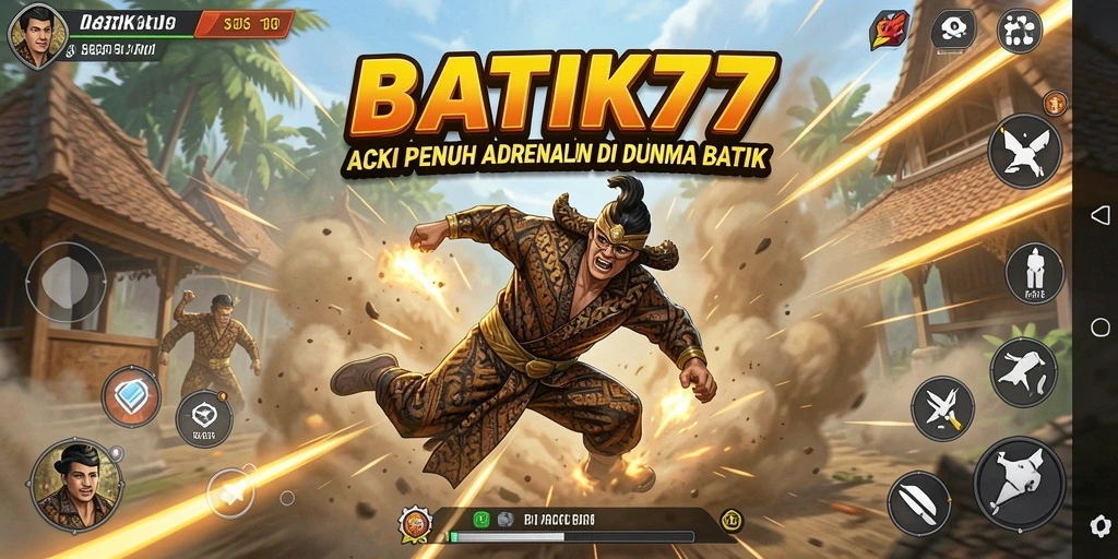 Tangkapan layar gameplay BATIK77 dengan aksi seru dan grafis menawan.