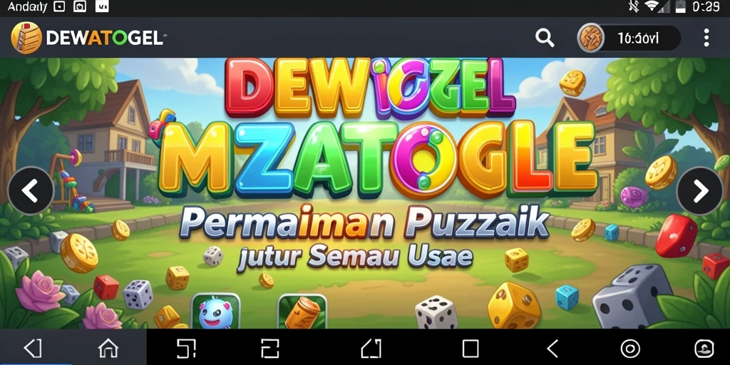 Tampilan gameplay DEWATOGEL yang menantang dan menarik.
