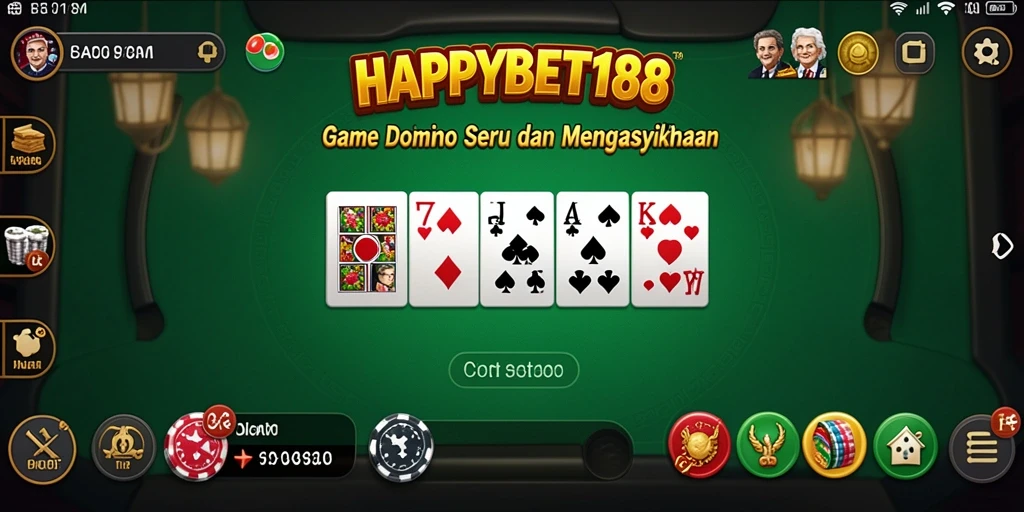 Screenshot gameplay dominasi yang menarik dari HAPPYBET188.