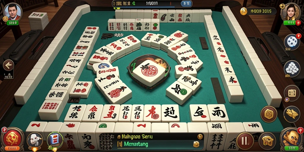 Tampilan gameplay HARAPJP yang menakjubkan dengan desain Mahjong yang menarik.