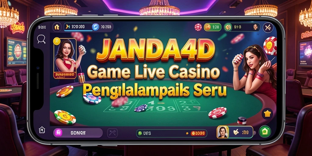 Tampilan gameplay seru di JANDA4D Live Casino.