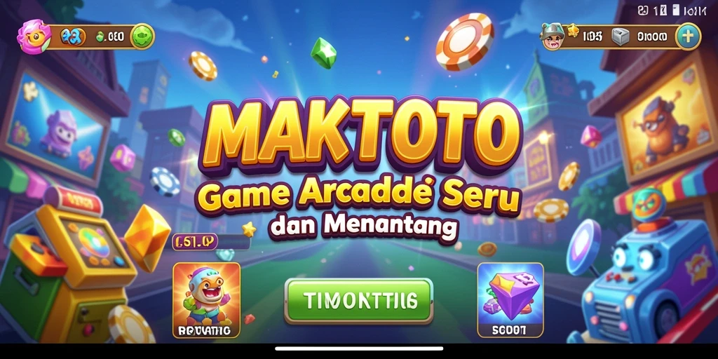 Tampilan gameplay seru MAKTOTO yang penuh tantangan.