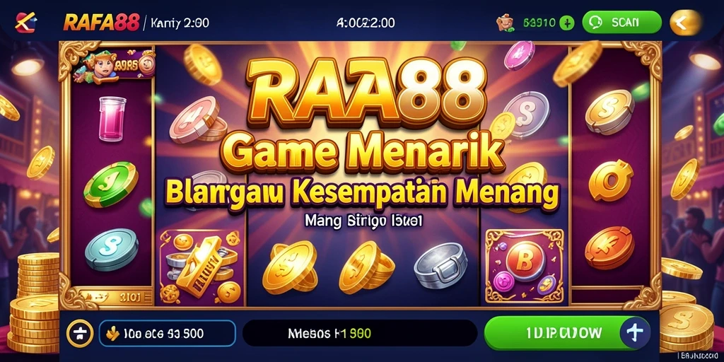 Screenshot gameplay Slot RAFA88 yang menampilkan momen-momen seru.