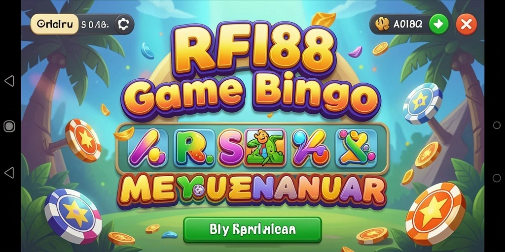 Tampilan gameplay Bingo yang atraktif di RAFI88.