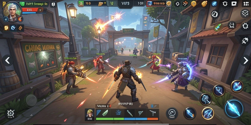 Tangkapan layar gameplay menarik dari RVIP3 yang menunjukkan strategi dalam aksi.