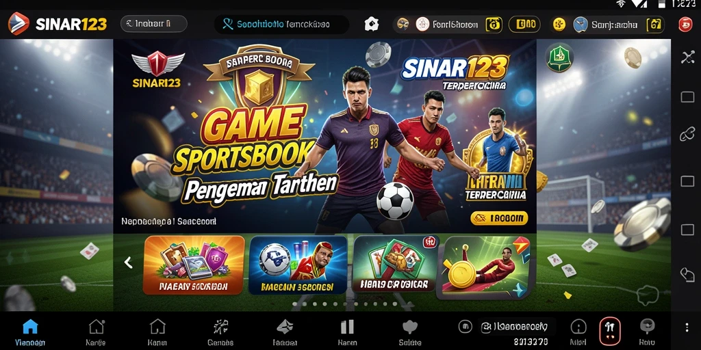 Tampilan gameplay SINAR123 yang menarik dan informatif.