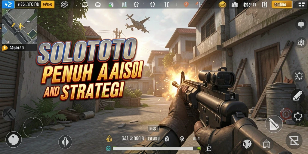 Gameplay menegangkan dalam SOLOTOTO dengan aksi FPS yang menakjubkan.