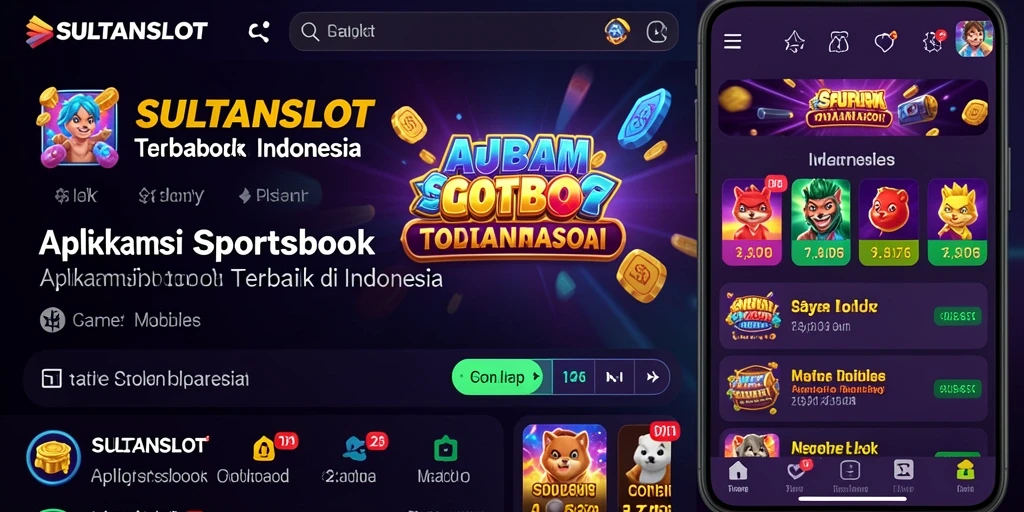 Tampilan gameplay SULTANSLOT dengan grafik menarik dan menu yang mudah diakses.