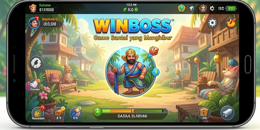 Tampilan gameplay yang menghibur dan penuh tantangan dari WINBOSS.